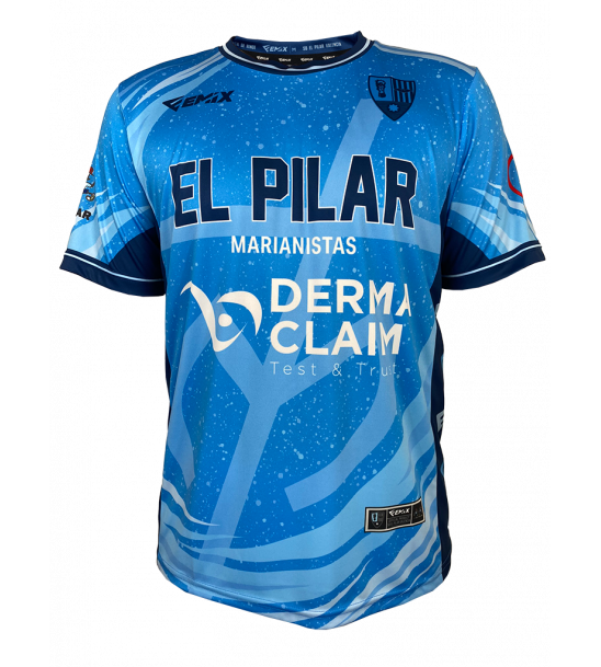 Camiseta oficial Fútbol Sala SD El Pilar Turquesa